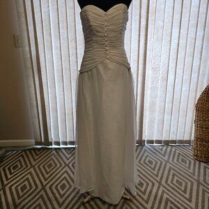 Destiny White strapless Sweetheart neckline Wedding Dress 10